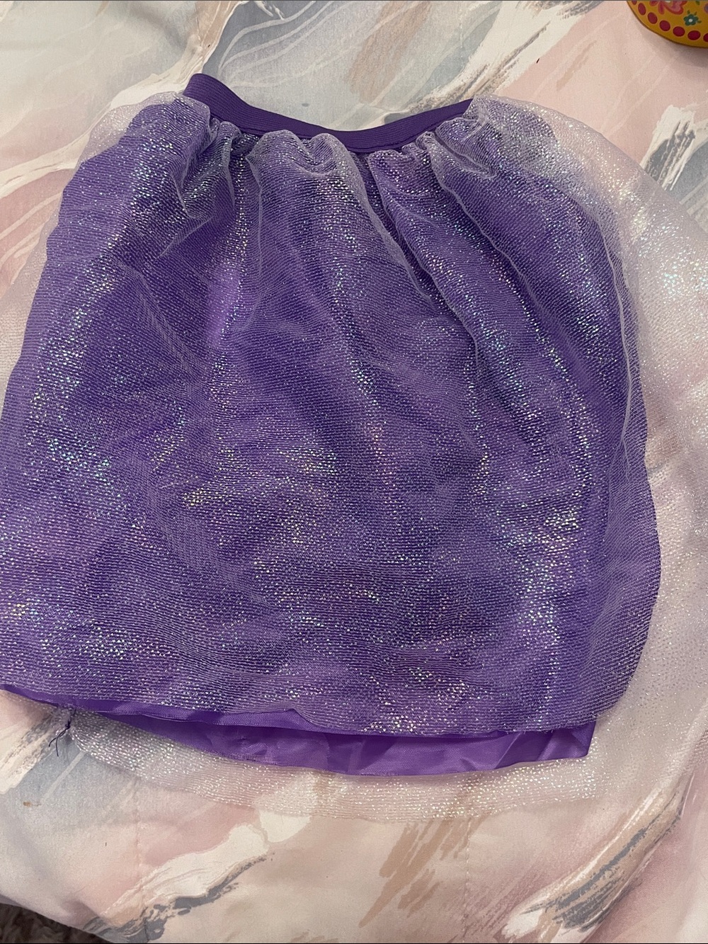 Sparkle Purple Tulle Skirt
